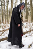 Magician Robe Epic Black Silver Medium