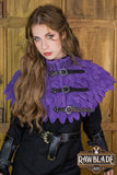 Oria Scale Gorget Purple (One Size)