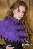 Oria Scale Gorget Purple (One Size)