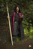 Magician Robe Epic Black Maroon Medium