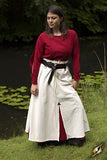 Battle Skirt - White- Medium