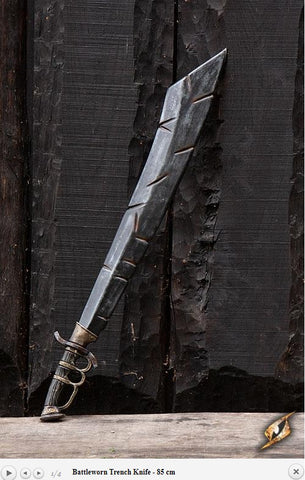 Battleworn Trench Knife - 85 cm