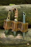 Rogue Knife Set Brown