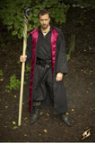 Magician Robe Epic Black Maroon Medium