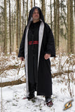 Magician Robe Epic Black Silver Medium