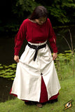 Battle Skirt - White- Medium