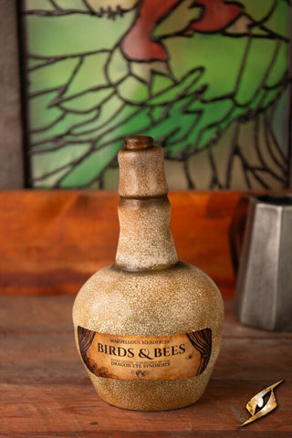 Mead Bottle – “Birds & Bees”