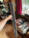 Custom full length scabbard brown