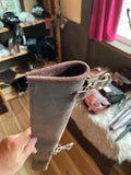Custom full length scabbard brown