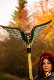 Battle Standard - Winged Skull Top