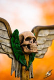 Battle Standard - Winged Skull Top