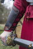 Bracers Warrior Black/Red Small