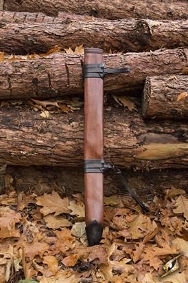 Full Scabbard Large Right Hand Brown 87 cm