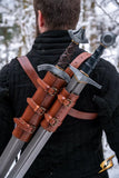 Double Back Hanger Brown