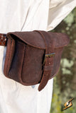 Warrior Bag Suade Small Brown