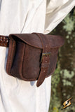 Warrior Bag Suade Small Brown
