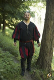 Landsknecht Pants Epic Black/Dark Red Medium