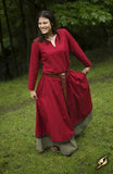 Basic Dress Dark Red