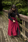 Battle Skirt - Dark Red - Small