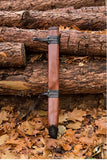 Full Scabbard Large Right Hand Brown 87 cm