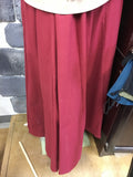 Basic Dress Dark Red