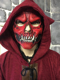 Skull Trophy Mask Red