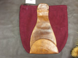 Merchant Purse Red/Brown