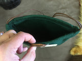 Merchant Purse Azure Green/Brown