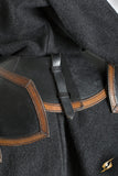 Shoulder Armour and Neck Guard Black/Brown