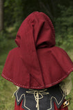 Hood Medieval Dark Red