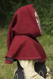 Hood Medieval Dark Red