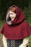 Hood Medieval Dark Red