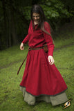 Basic Dress Dark Red