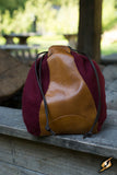 Merchant Purse Red/Brown