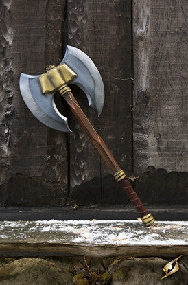 Doubleheaded Battle Axe 85cm