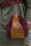 Merchant Purse Red/Brown