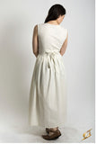 Peasant Dress White - Small