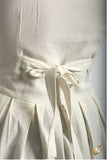 Peasant Dress White - Small