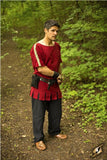 Roman Tunic Dark Red